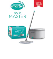 SMARTER AQUA MASTER TEMİZ & KİRLİ SUYU AYIRMA ÖZELLİĞİ OTOMATİK TEMİZLİK SETİ MOP PASPAS 