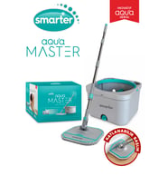SMARTER AQUA MASTER TEMİZ & KİRLİ SUYU AYIRMA ÖZELLİĞİ OTOMATİK TEMİZLİK SETİ MOP PASPAS 
