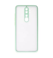 Xiaomi Redmi Note 8 Pro Kılıf Montreal Silikon Kapak - Turkuaz