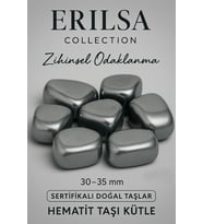 Sertifikalı Tamburlanmış Gerçek Hematit Taşı Kütle – Güç ve Dengenin Taşı (Çok Renkli)