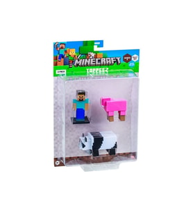 Pmi/Mc2220 Mi̇necraft 3D Toppeez 3Lü Fi̇gür Seti̇ Asorti̇