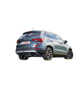 Seat Ateca Krom Bagaj Alt Çıta 2016 Üzeri Paslanmaz Çelik