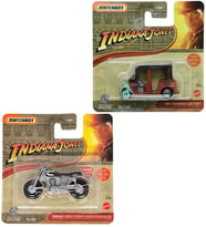 Matchbox 2 Araç İndiana Jones Set - Ducati Scrambler & Mbx Tangiers Tuk Tuk (1/64)