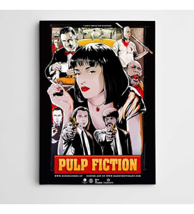 Pulp Fiction Kanvas Tablo