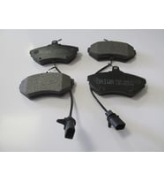 AUDI A4- 00/01; ÖN FREN BALATASI 1,6/1,8T/1,9TDI/2,0/2,0FSI/2,4(2 KABLOLU)DİSK)(119,4X69,5X19)BRAMAX