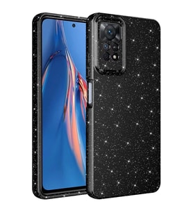 Xiaomi Redmi Note 12 Pro 4G Kılıf Kamera Korumalı Simli Lüks Zore Koton Kapak