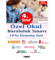 Hepsikitap Yayınları 4. Sınıf Özel Okul Bursluluk Sınavı Karma 10 Marka 10 Deneme