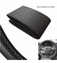 Opel Corsa D 2007 direksiyon koruyucu kılıf - siyah deri iğne iplik set araca özel