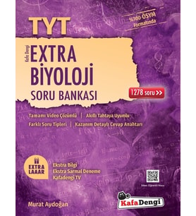 KAFA DENGİ YAYINLARI TYT EXTRA BİYOLOJİ SORU BANKASI