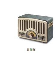 Bluetooth Nostaljik Hoparlör Fm 30 X 15 X 20 Cm R1928BT