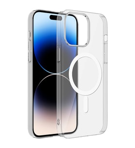 iPhone 14 Pro Kılıf Kamera Korumalı MagSafe Şarj Özellikli Lüx Şeffaf London Silikon Kapak