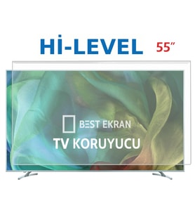 Hi-Level HL55QUPRL-W02S Tv Ekran Koruyucu - Hİ-LEVEL 55" inç 139 Ekran Tv ekran Koruyucu