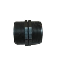 Technoplastic 2.5" x 2.5" Dişli Nipel – Erkek Erkek Bağlantı Parçası – Tarım, Bahçe Sulama, Su Tesisatı Uyumlu