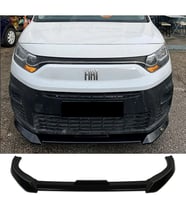 Fiat Doblo D5 Ön Lip Plastik Parlak Siyah karlık-ön-ek-bodykit 2023 2024 2025