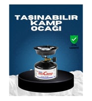 Mey İthalat® Kamp Ocağı Seti Taşınabilir Tüp ve Denge Aparatlı