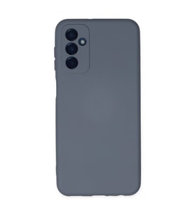 Samsung Galaxy M23 Kılıf Nano İçi Kadife Silikon - Gri