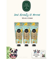 3 Adet Soul Beauty El Vücut Kremi 50 Ml Rosie Pamuk 60'Lı
