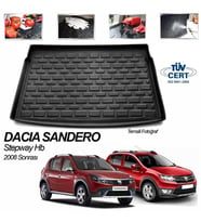Dacia Sandero Stepway Bagaj Havuzu Paspası 2008 Sonrası