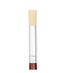Bigpoint 850 Serisi Doğal Kıl Tampon (Stencil) Fırçası No: 6 x 12 Adet (Renksiz)