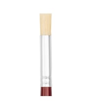 Bigpoint 850 Serisi Doğal Kıl Tampon (Stencil) Fırçası No: 6 x 12 Adet (Renksiz)