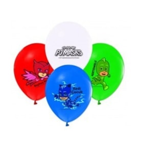 Pj Mask Latex Balon 10 Adet