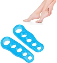 Ayak Parmak Ayırıcı Yeniden Kullanılabilir Ayak Parmakları Bunyon Örtüşen Ayak Parmakları için Sedye