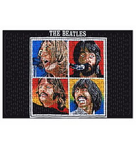 Let It Be Beatles Vintage 70s Puzzle 240 Parça Yapboz