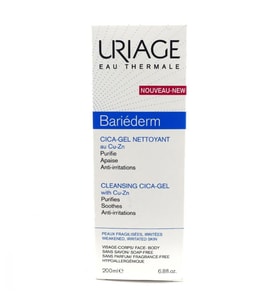 Uriage Bariederm Cica-Gel Nettoyant 200 ml - Temizleyici & Nemlendirici El Yüz ve Vücut Bakım Kremi