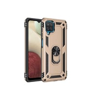 Samsung Galaxy M22 Uyumlu Kılıf Zore Vega Kapak (Gold)