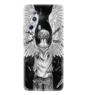 Xiaomi Mi 13 Lite Kılıf Resimli Desenli Silikon Platinium Series Angel 1883