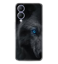 Vivo Y17S Kılıf Resimli Desenli Silikon Platinium Series Dark Wolfs 1834