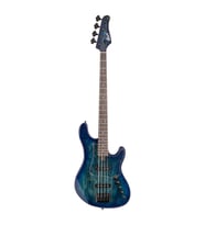 Cort GB-Fusion4 BB Bas Gitar – 4 Telli, Çantalı, Blue Burst