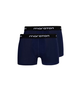 Maraton 2'Lİ Erkek Açık Lacivert Boxer