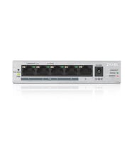ZyXEL 5port 60w 4port PoE GS-1005HP GIGABIT Yönetilemez Switch Desktop