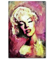 Cakatablo Yağlı Boya Resmi Çekici Marilyn Monroe Görseli MDF Tablo