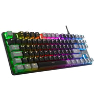 Acer eMachines EAK87 Siyah/Gri USB RGB Backlight RED SWITCH Mekanik Q 87 Tuşlu TKL Gaming Klavye