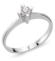 Romeo Pırlanta 0.25 Ct Tektaş Yüzük RM25044 (Çok Renkli)