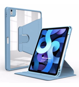Microsonic Apple iPad Pro 11 2018 Kılıf (A1980-A2013-A1934-A1979) Regal Folio Mavi