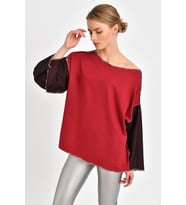 2 İN 1 SWEATSHIRT  (Bordo)