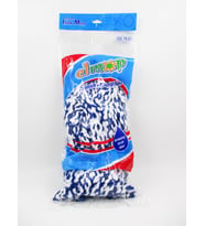 Elmop PM06 Mikrofiber Pamuk Yedek Havlu Dar Islak Mop - Mop Başlığı - Paspas Ucu - 17 Cm. - 1 Adet