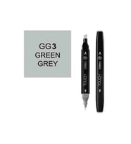 TOUCH TWIN GG3 ÇİFT UÇLU MARKER GREEN GREY
