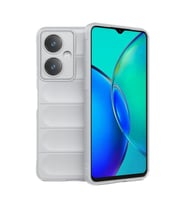 Vivo Y27 Kılıf Optimum Silikon - Krem
