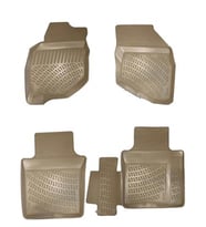 Honda Jazz  2002-2008 Rizline 3D Havuzlu BEJ Paspas
