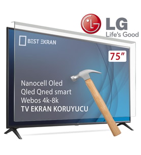 LG 75UM7110PLB TV EKRAN KORUYUCU - LG 75" inç TV Koruyucu