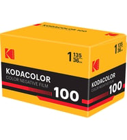 Kodak Kodacolor 100 35mm 135 Renkli Analog Film – ISO 100, 36 Pozlama, C-41 banyo, Gün ışığı 1928S