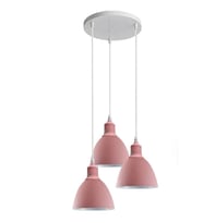 MYLİGHTS  PEMBE ÜÇLÜ MODERN SPOR SAKIT GENÇ ODASI YATAK ODASI  AVİZE 