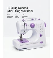 Lexroo 12 Farklı Dikiş Desenli Mini Dikiş Makinesi