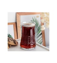 Elegance Te-06 Desenli Cam Çay Bardağı 150 ml 6'lı