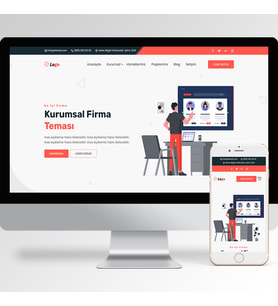 Hazır Kurumsal Web Sitesi Yazılımı V58