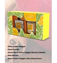 Areon Home Perf.150ML + Candle Dolce Viaggio Set
